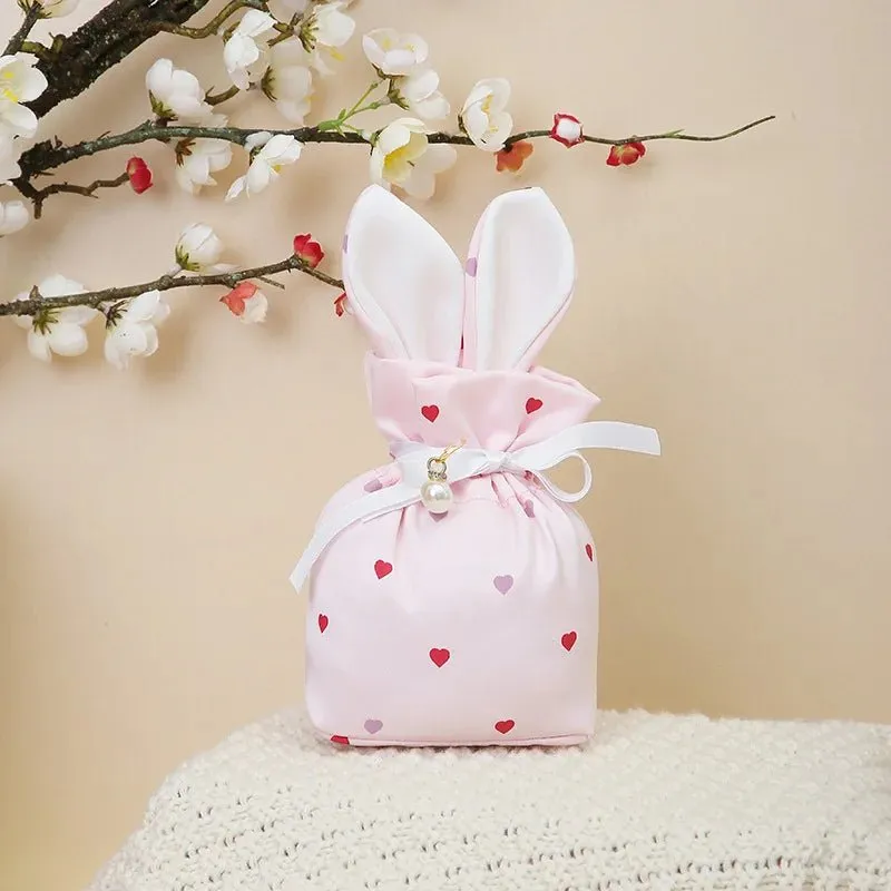 Easter Bunny Velvet Gift Bags