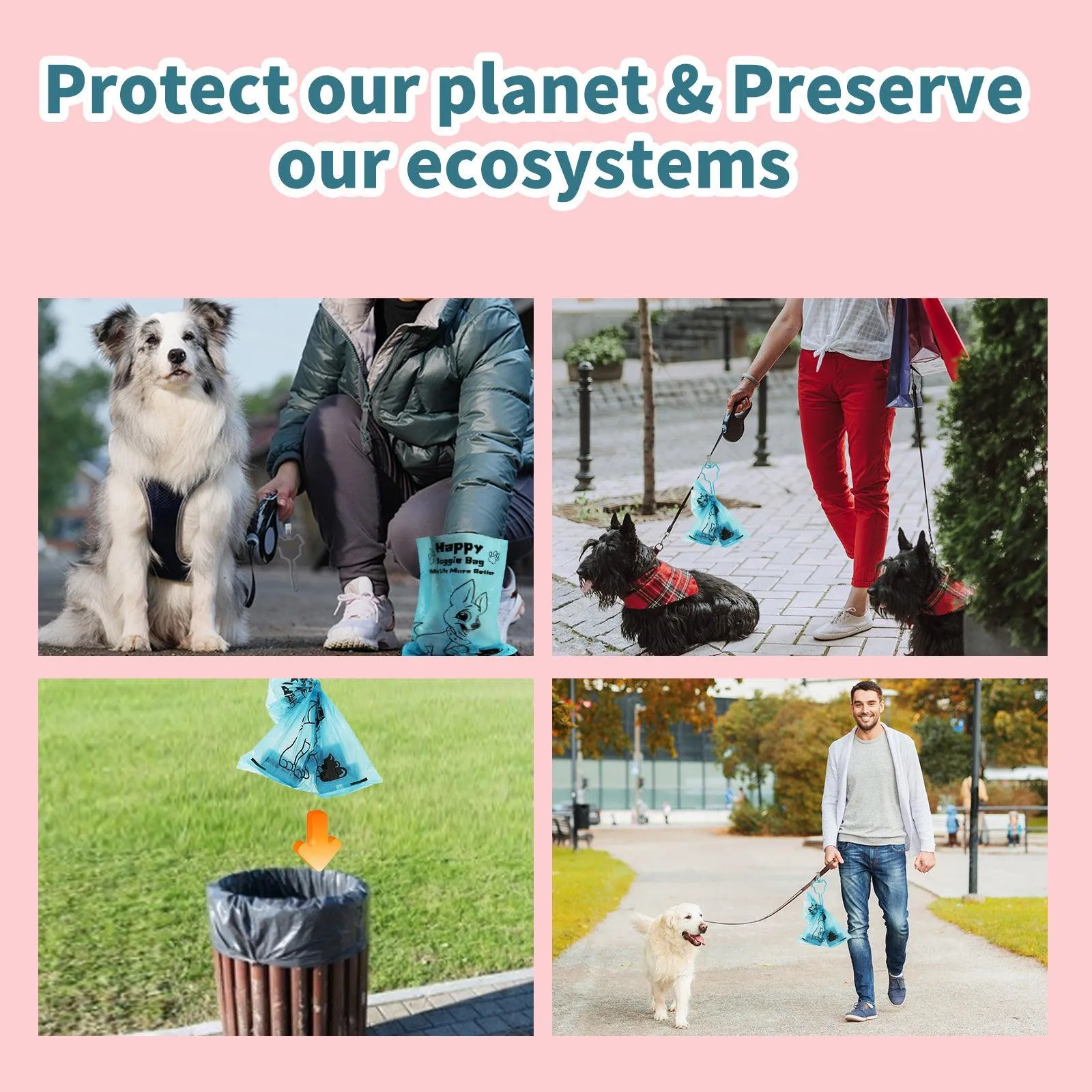 Ecopaws Biodegradable Dog Poop Bags