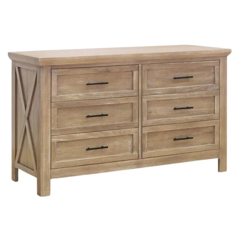 Emory Farmhouse 6-Drawer Double Dresser