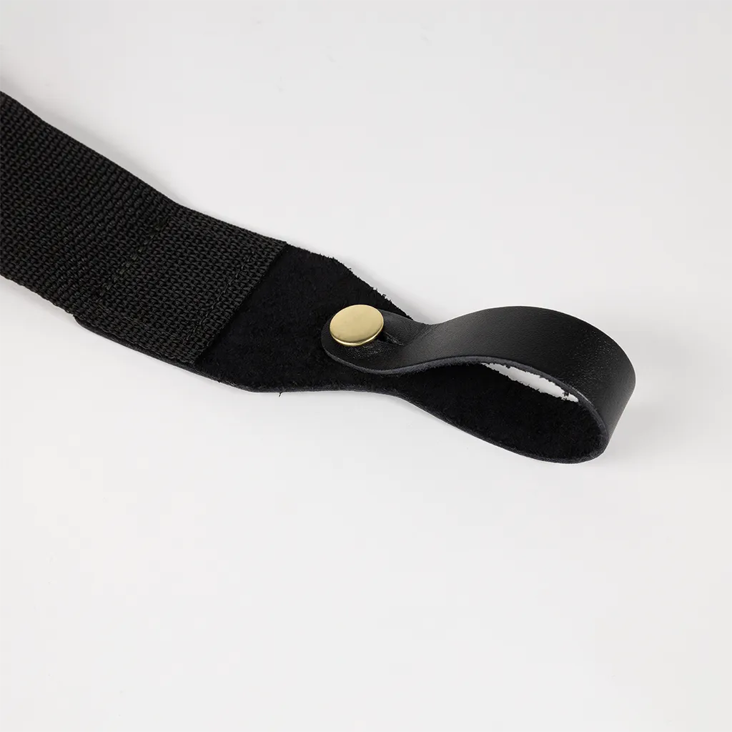 ERNIE BALL POLYPRO ACOUSTIC STRAP - BLACK