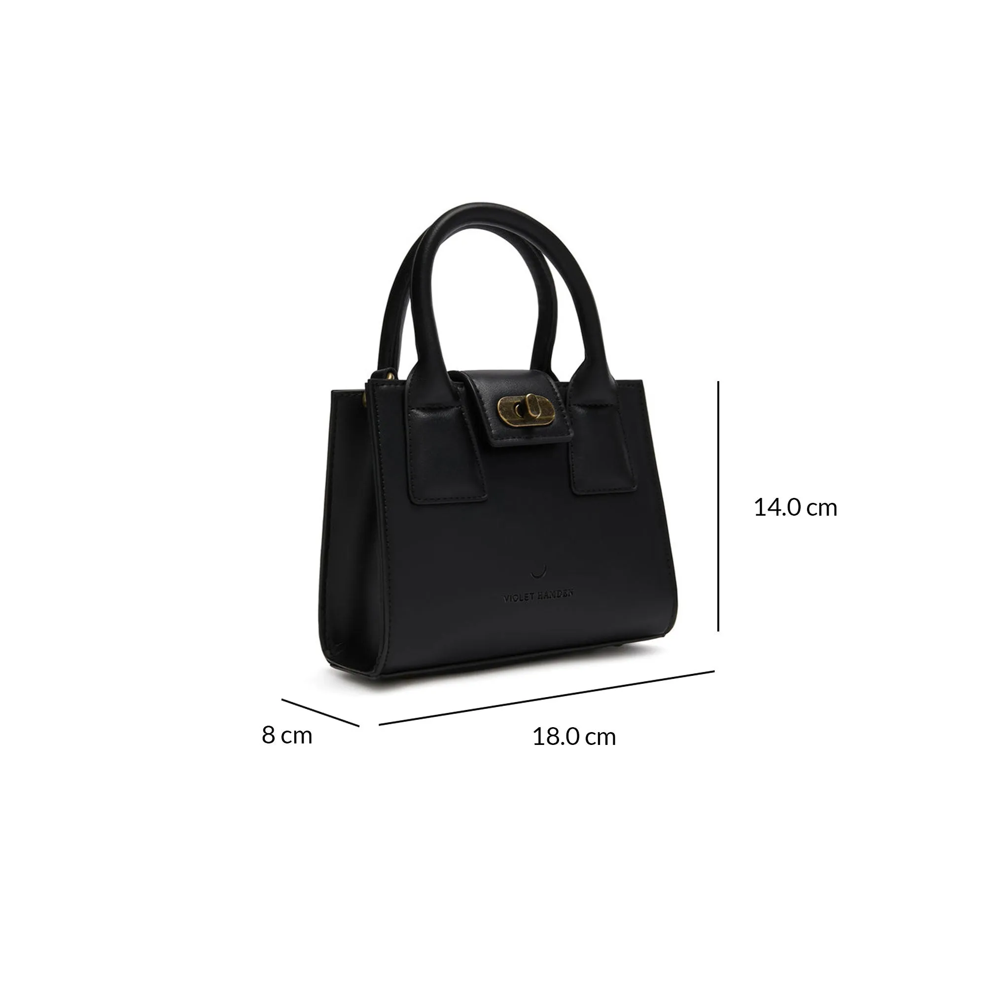 Essential Bag black crossbody bag