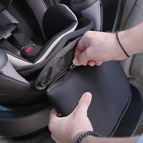 Evenflo Revolve360 Extend Rotational All-in-One Convertible Car Seat with Quick Clean Cover, 360° Rotation, Rear-Facing Up to 50 Lbs, Rowe Pink