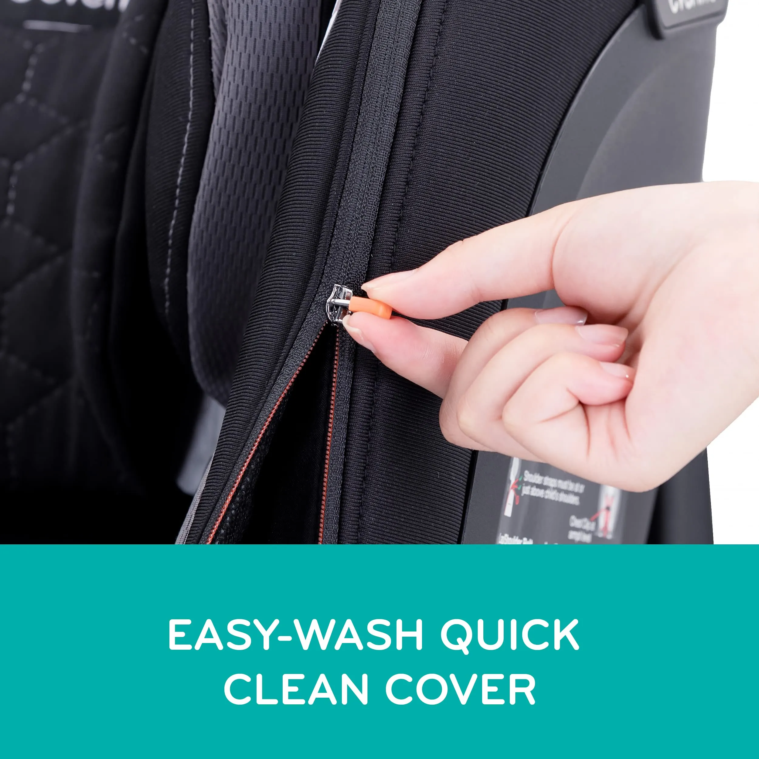 Evenflo Revolve360 Extend Rotational All-in-One Convertible Car Seat with Quick Clean Cover, 360° Rotation, Rear-Facing Up to 50 Lbs, Rowe Pink