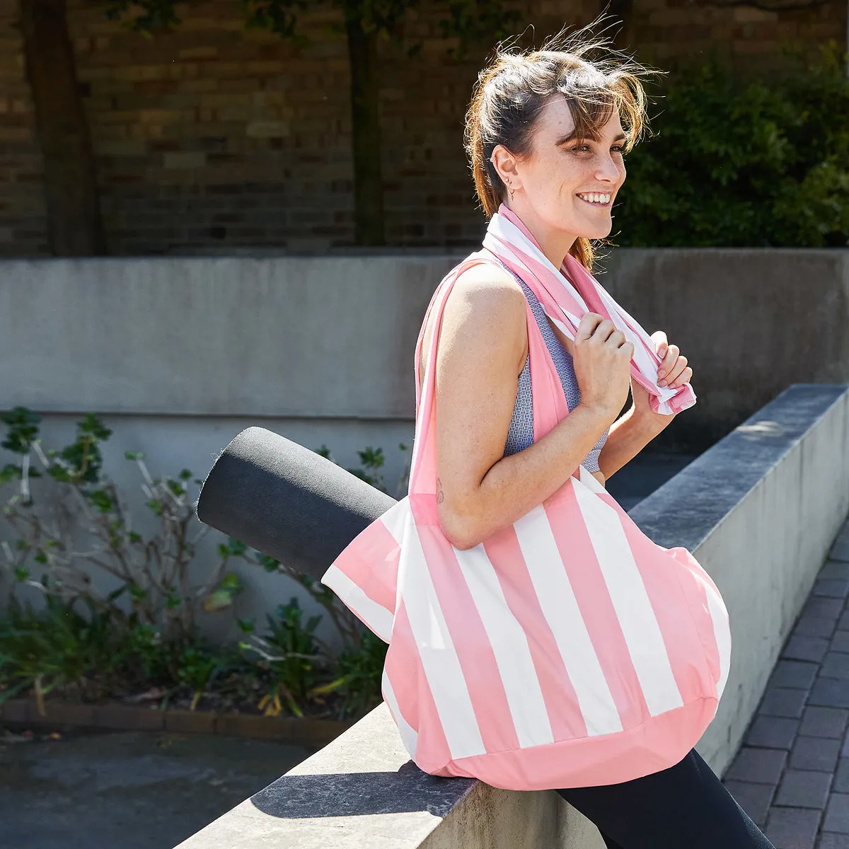 Everyday Tote Bag - Malibu Pink - Dock & Bay