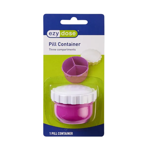 Ezy Dose® 3-Compartment Travel Vial
