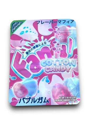 Fan-ta Cotton Candy (Pink Slush) Mylar Bag 3.5 Grams | Xotic Packs