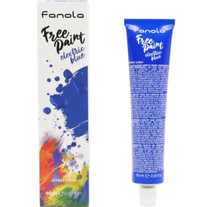 Fanola Free Paint Direct Colour Electric Blue 60ml