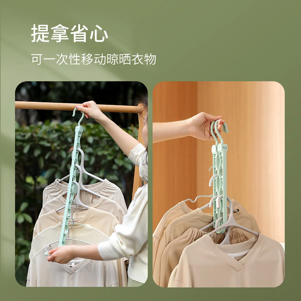 FaSoLa Foldable Clothes Hanger - Green