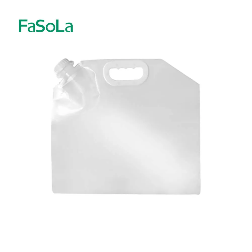FaSoLa Portable Foldable Water Bag - Transparent 5L