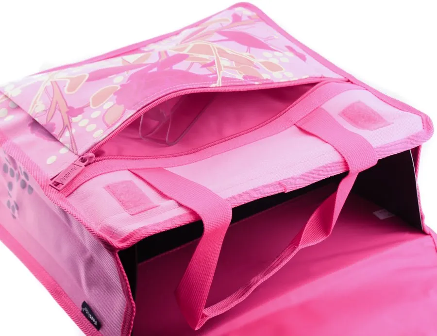 FASTRIDER SHOPPER PEONY Bike Pannier/Bag Pink 17.5L Water Resistant Single NEW