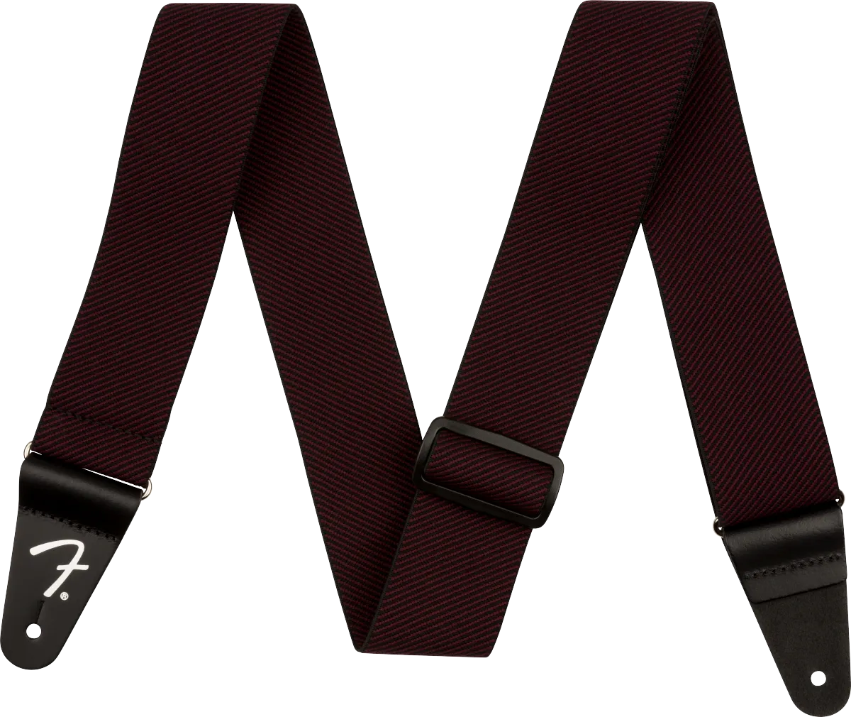 FENDER  Limited Edition Weighless™ Tweed Strap, Oxblood