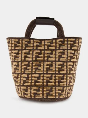 FF Cashmere Shopping Bag