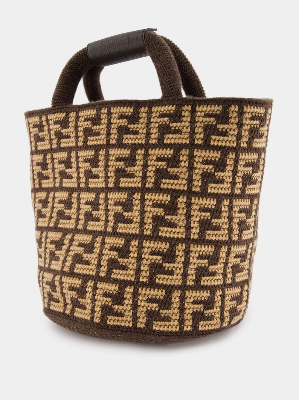 FF Cashmere Shopping Bag