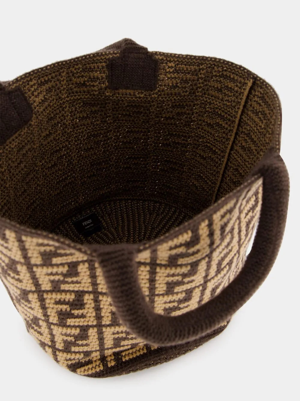 FF Cashmere Shopping Bag