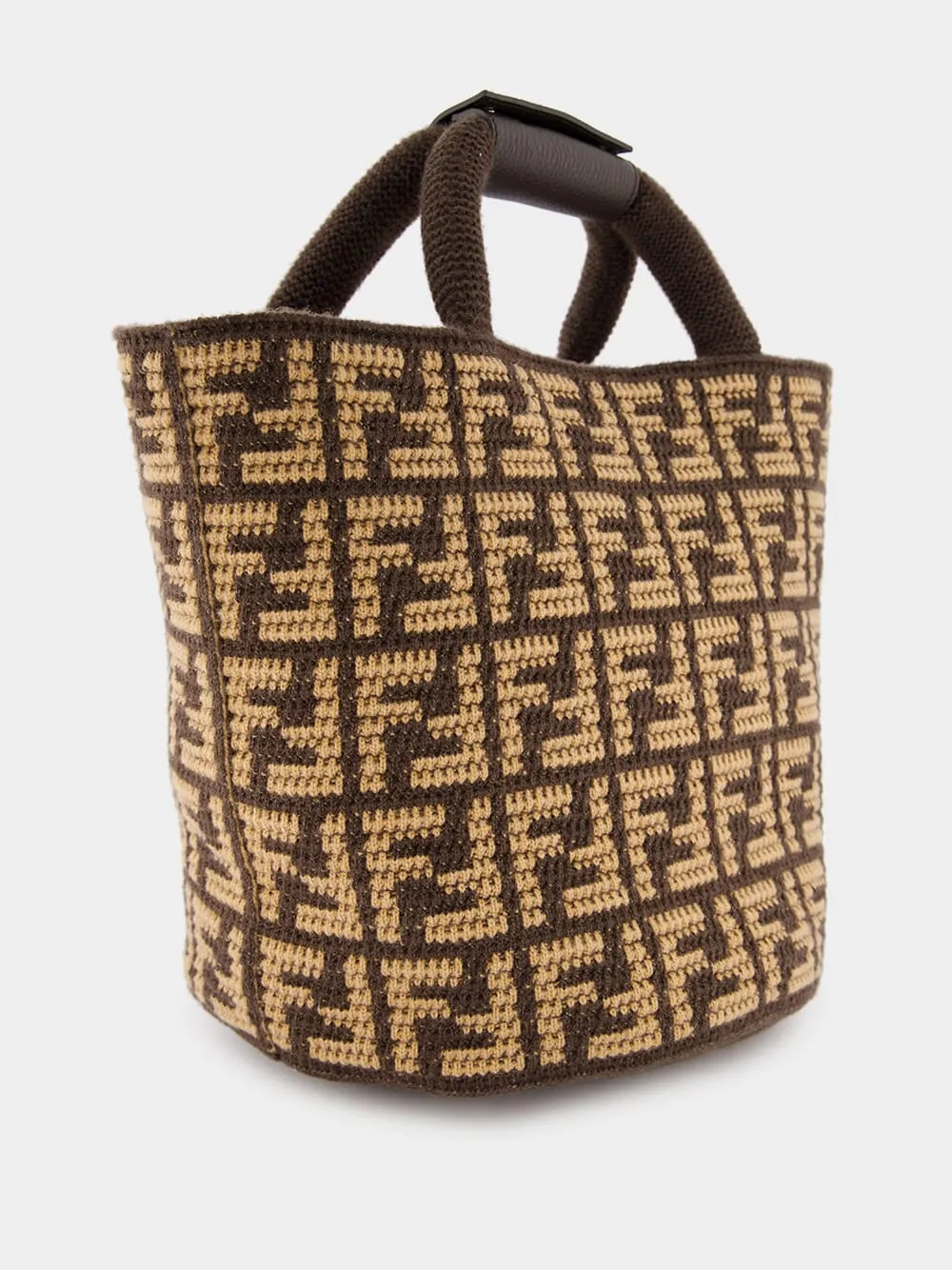 FF Cashmere Shopping Bag