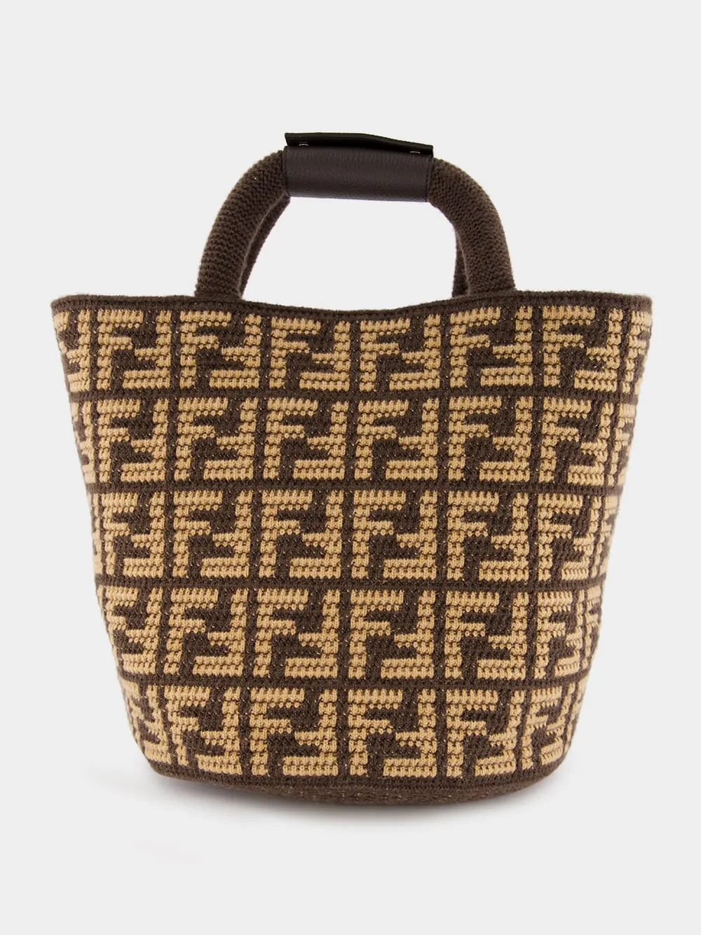 FF Cashmere Shopping Bag