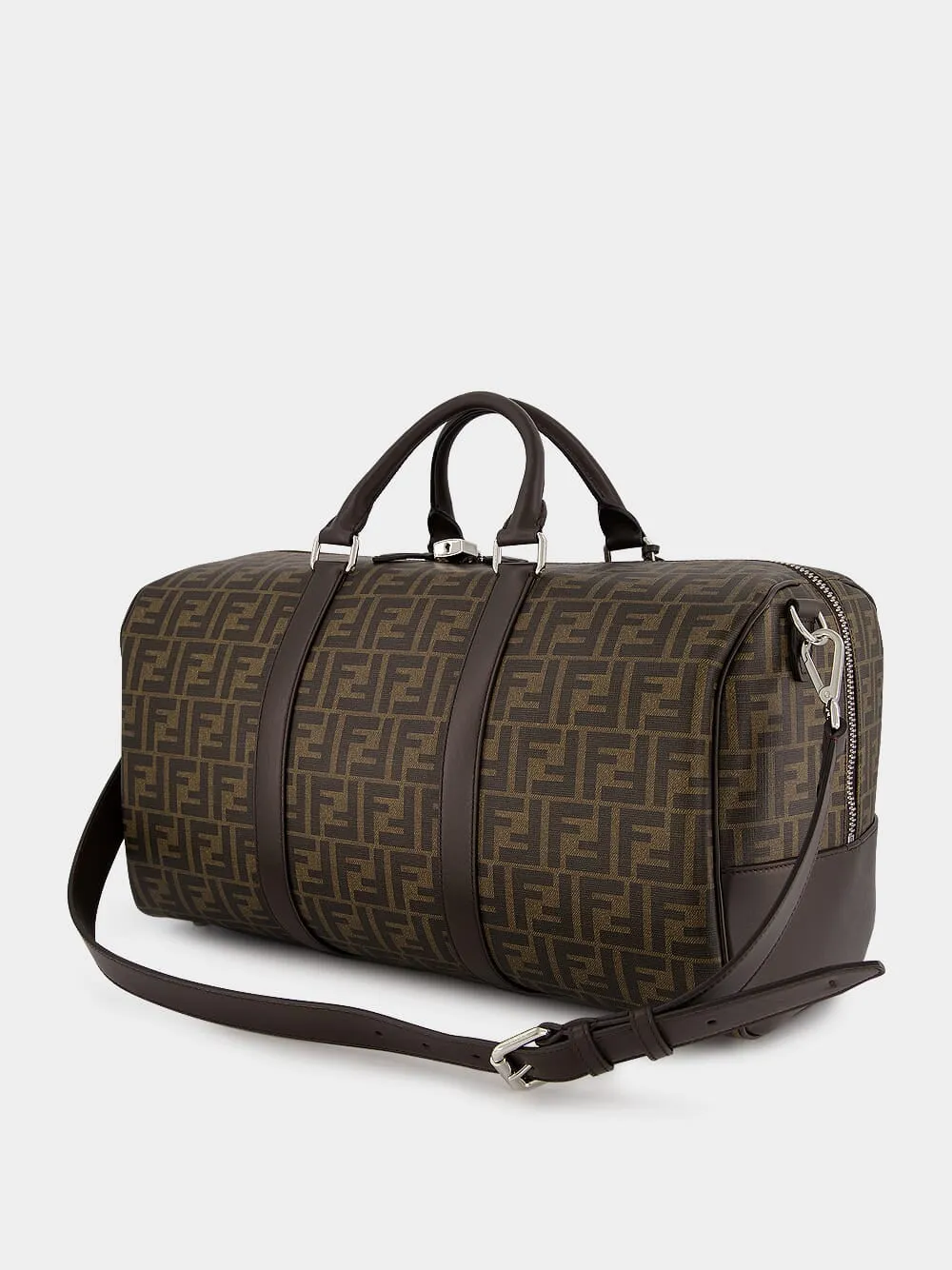 FF Motif Medium Duffle Travel Bag