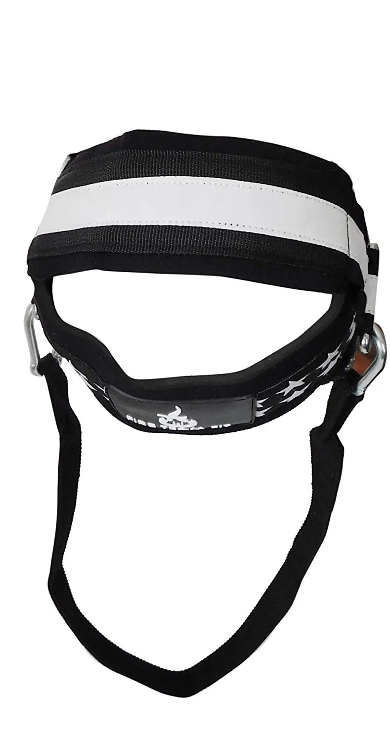 Fire Team Fit Neck Harness for Weightlifting, Neck Exerciser, Head Harness Building Iron Neck Strength, Padded & Adjustable Straps