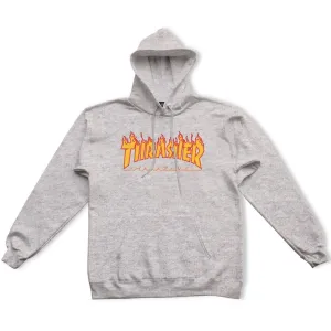 Flame Logo Hoodie (Grey)