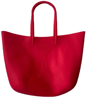 FLOPEDS SILICONE BAG CHERRY RED