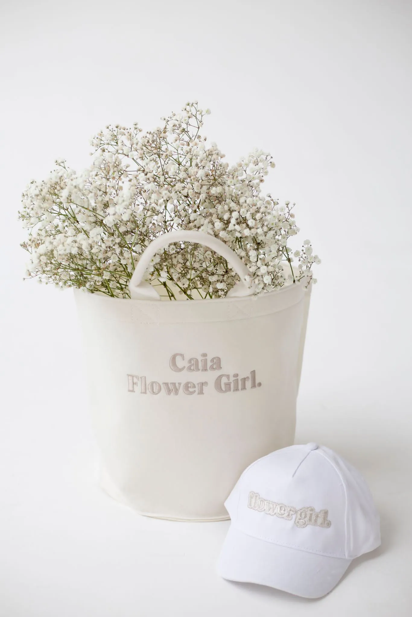 Flower Girl/Page Boy Basket - Embroidered