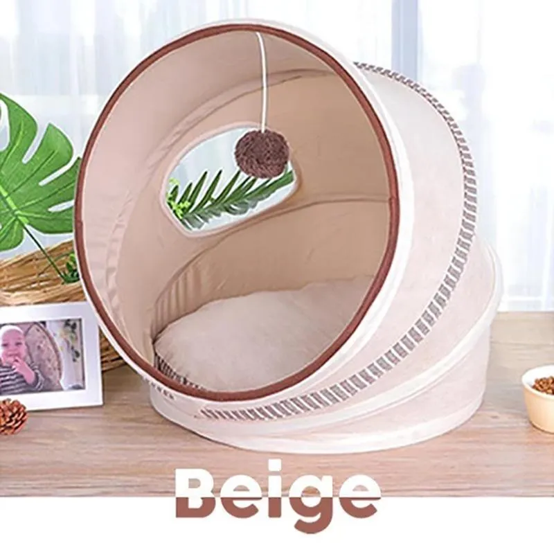 Foldable Cat Bed Tunnel