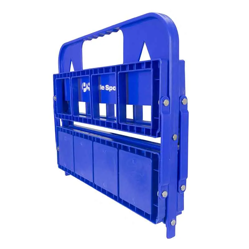 Foldable Hygiene Water Bottle Carrier for 1-Litre Bottles - Colour: Blue