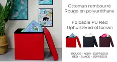 Foldable Ottoman