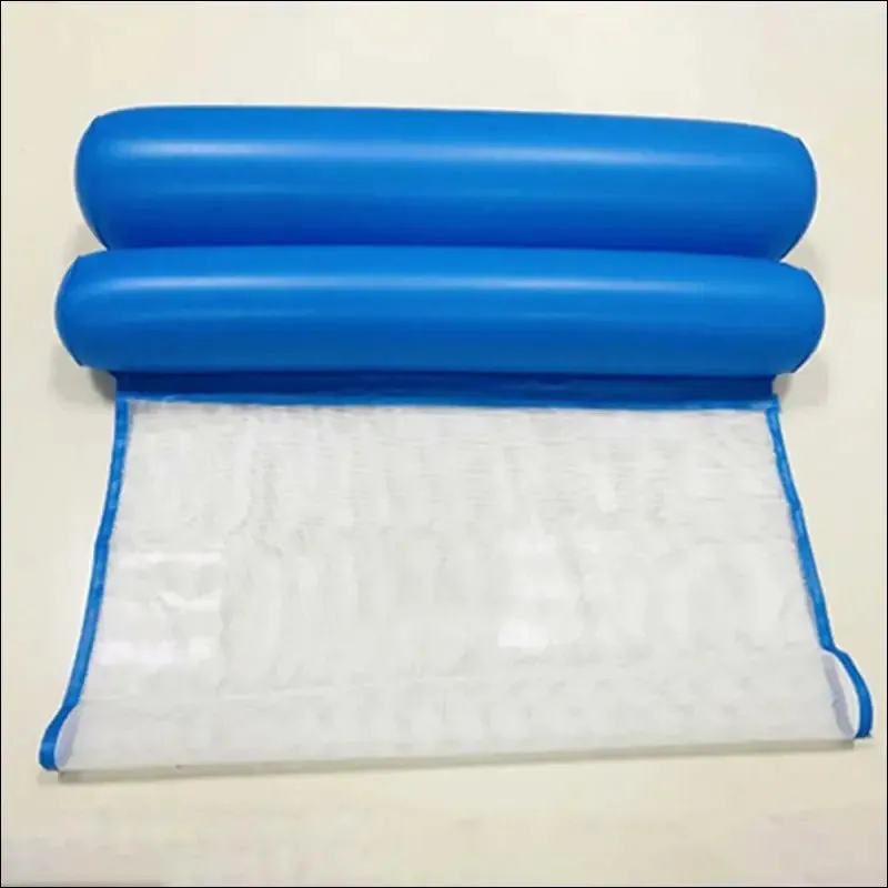 Foldable pvc summer inflatable floating lounger chair