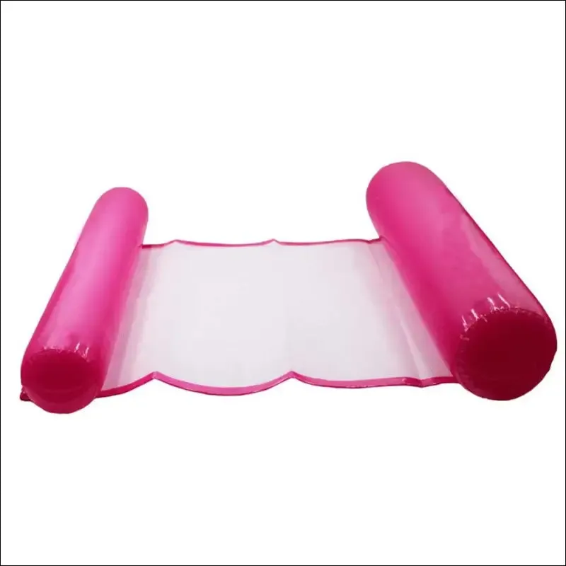 Foldable pvc summer inflatable floating lounger chair
