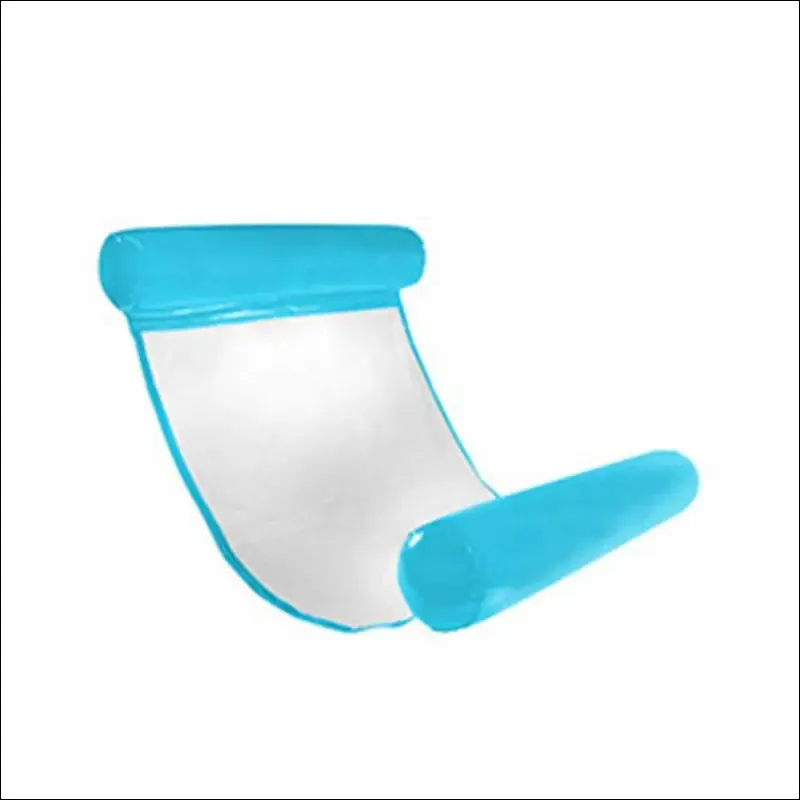 Foldable pvc summer inflatable floating lounger chair