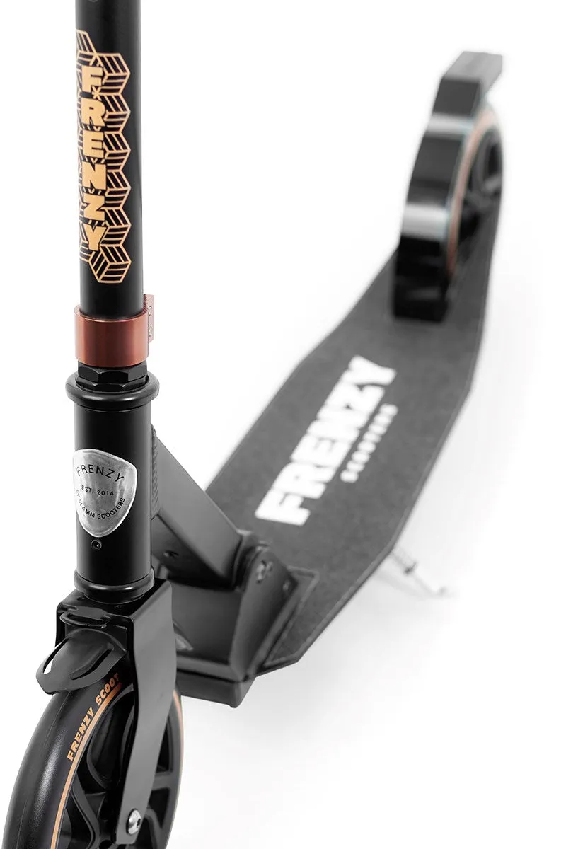 Frenzy 205mm Dual Brake V4 Recreational Scooter - Black