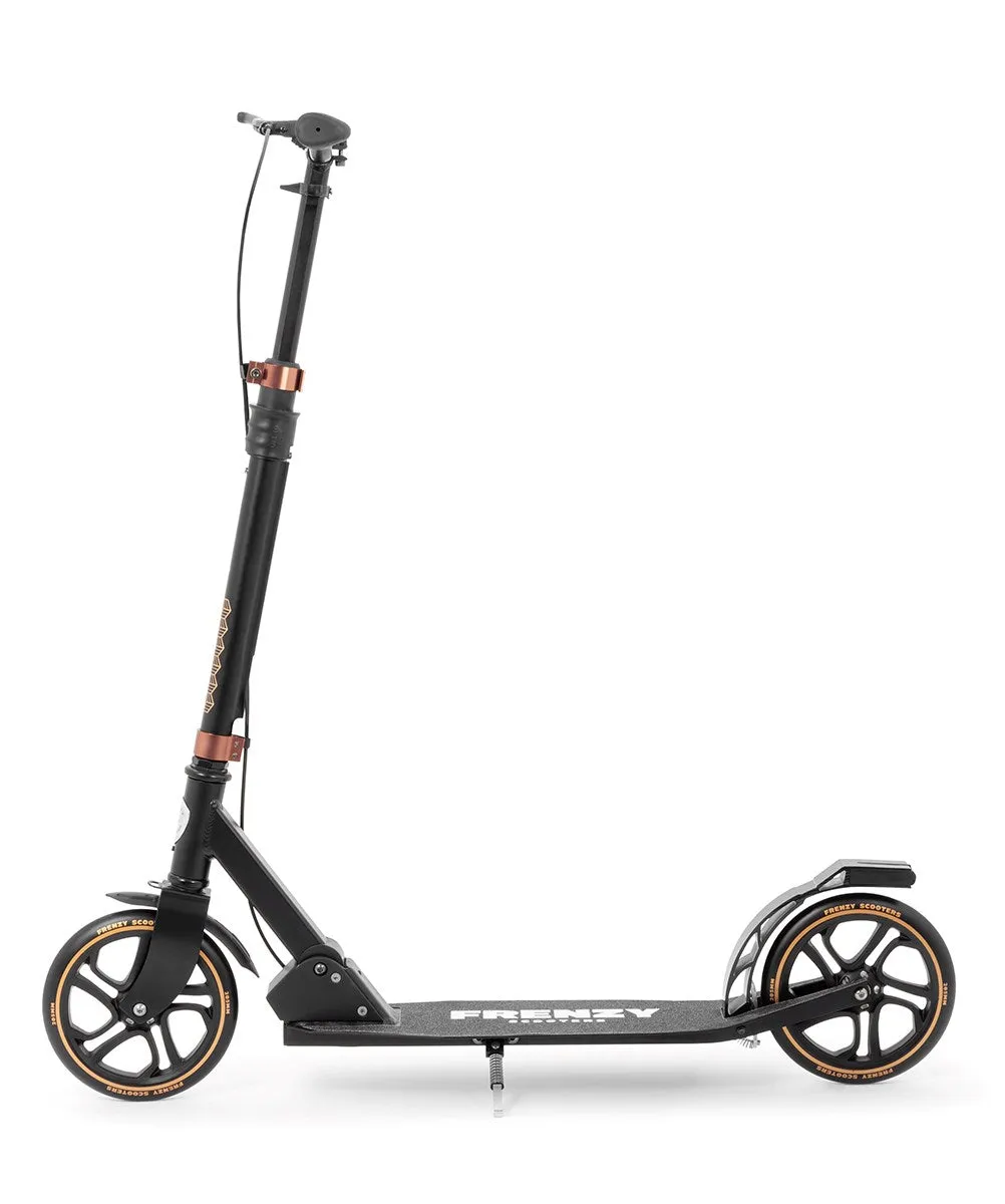 Frenzy 205mm Dual Brake V4 Recreational Scooter - Black