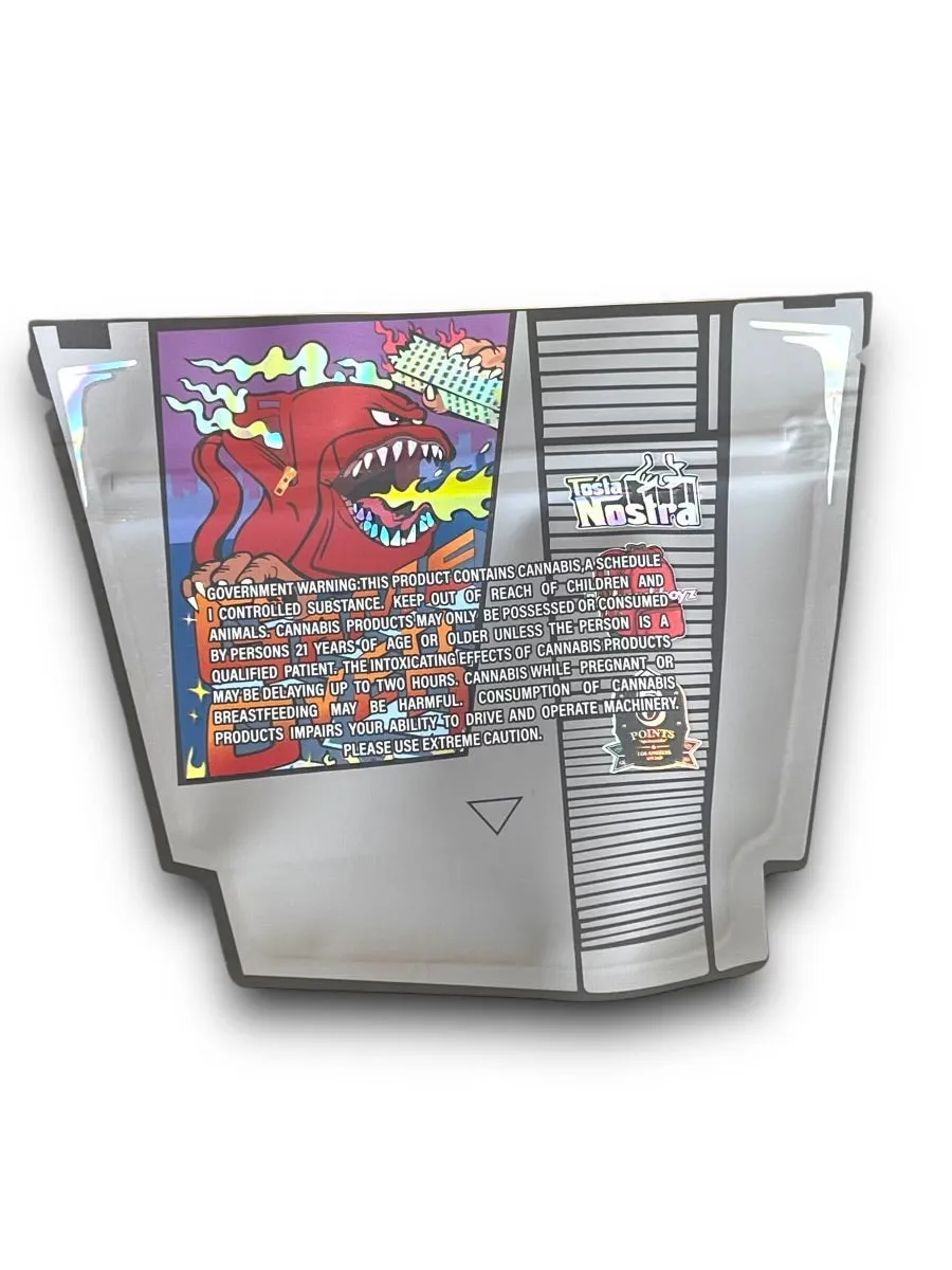Game Over (Angry Monster) Mylar Bag 3.5 Grams