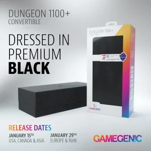 Gamegen!c Dungeon 1100  Convertible Black