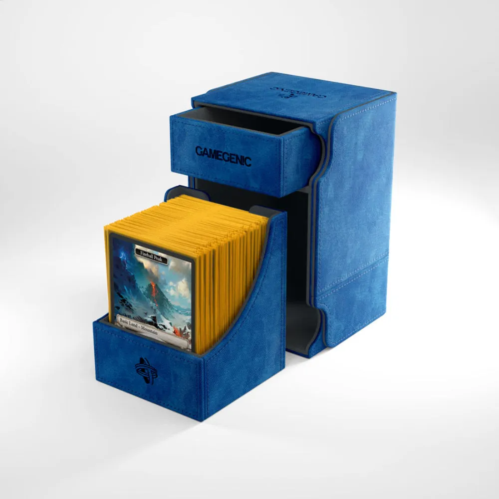 Gamegenic - Watchtower Deck Box 100  (Blue)