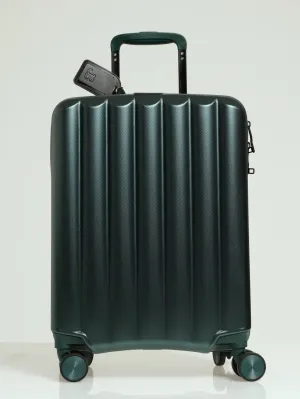 Gatsby 4 Wheel 65cm Carry-On Trolley Case - Green