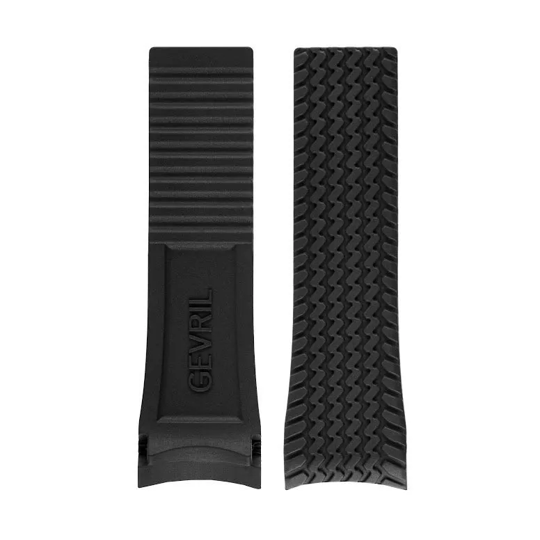 Gevril Hudson Yards 22mm Rubber Strap