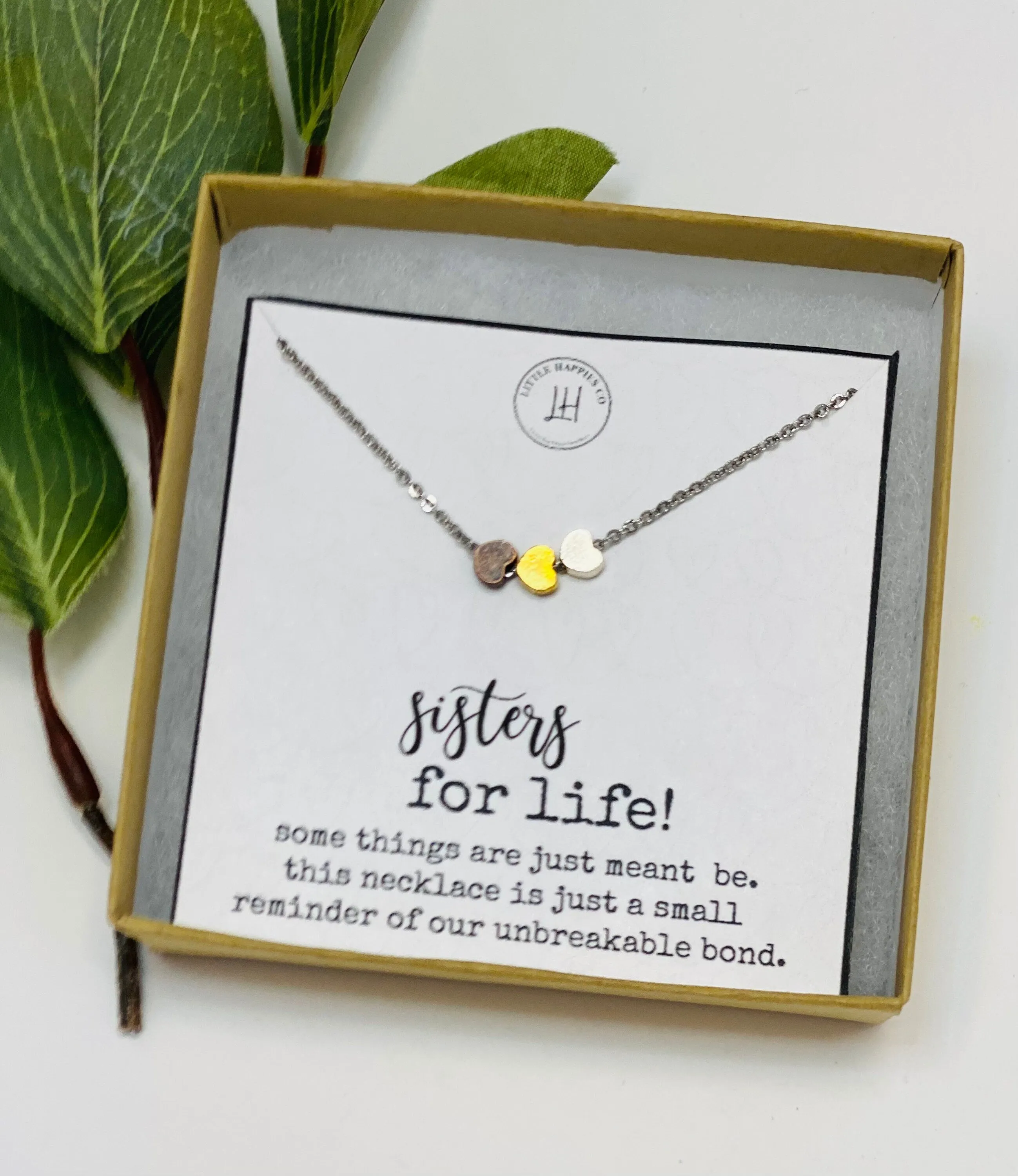 Gift for Sister, Sister gift, Sister necklace, best Sister gift, Sister gifts, Big sister, Valentine gift for Sister, Little sister