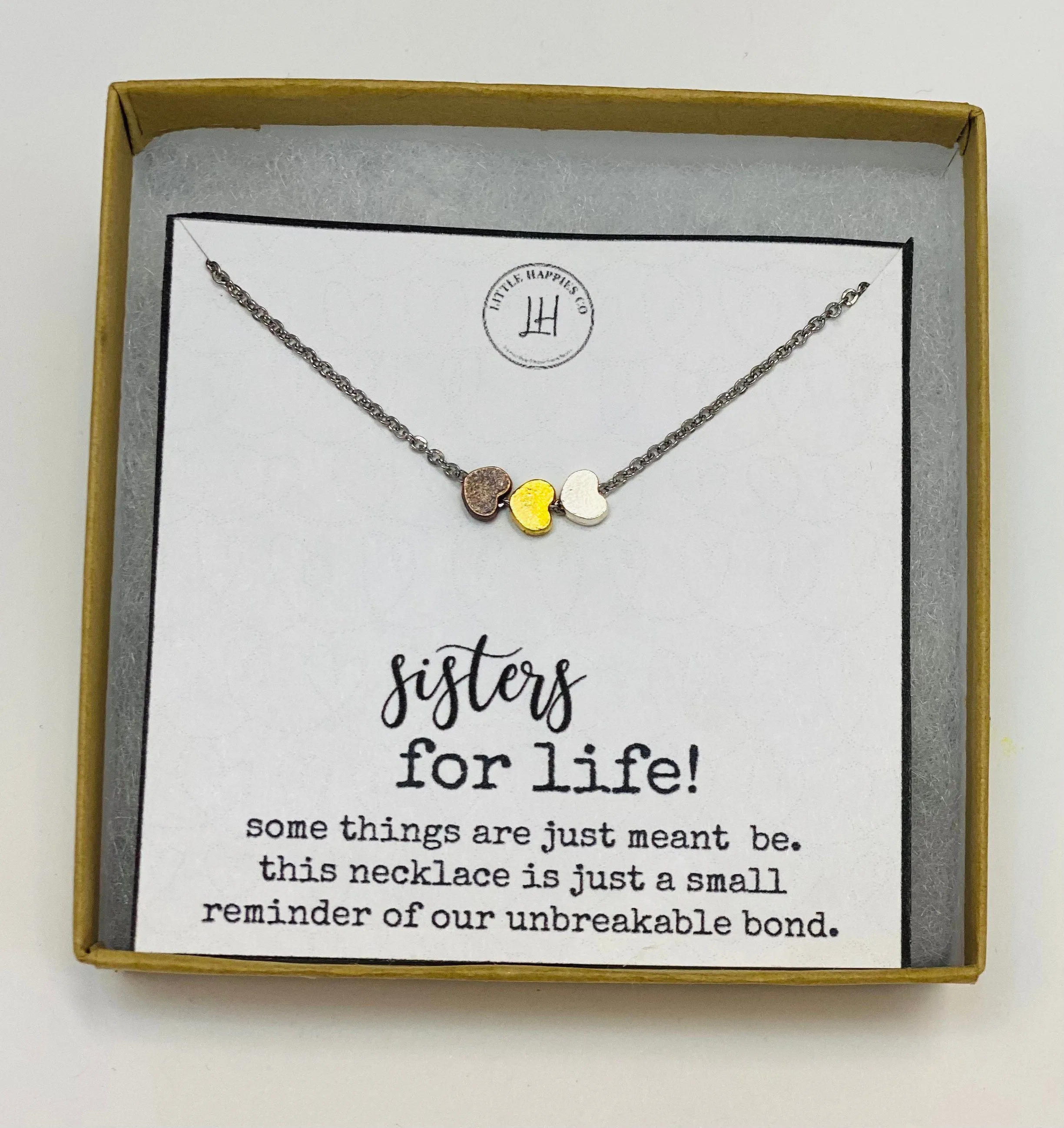 Gift for Sister, Sister gift, Sister necklace, best Sister gift, Sister gifts, Big sister, Valentine gift for Sister, Little sister
