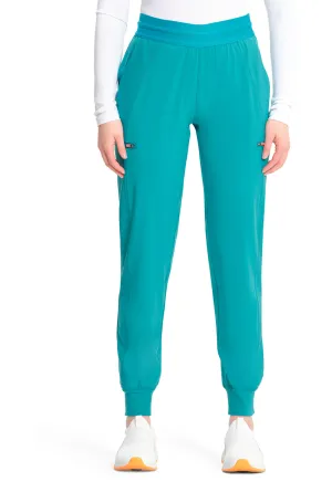 GNR8 IN122A Mid Rise Jogger Teal Blue