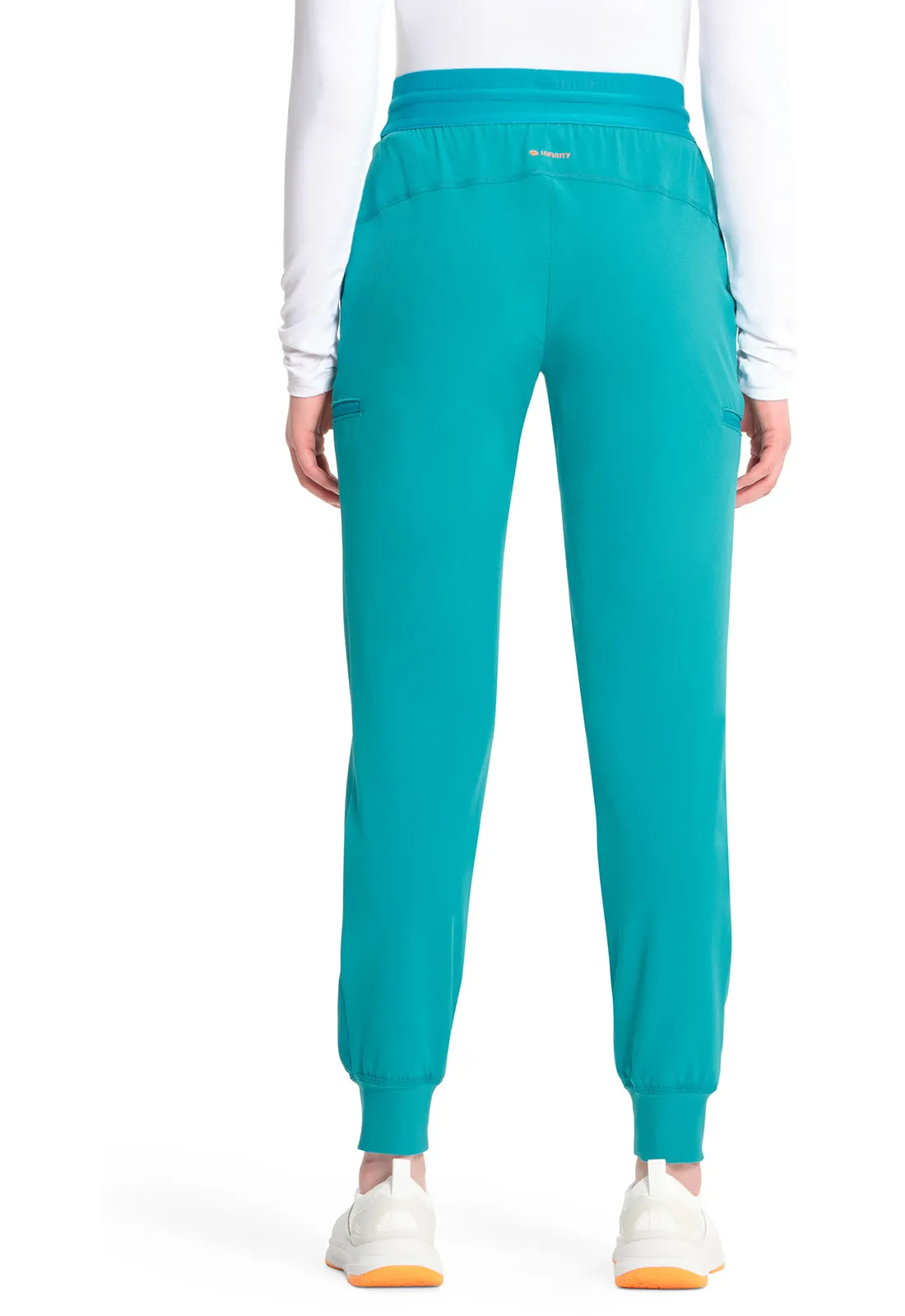 GNR8 IN122A Mid Rise Jogger Teal Blue
