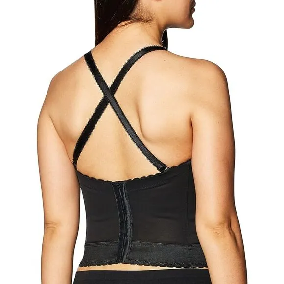 Goddess Bra Plus Size Lace Bridal Lace Bustier Sexy Lace Black Size US 48C: NWT