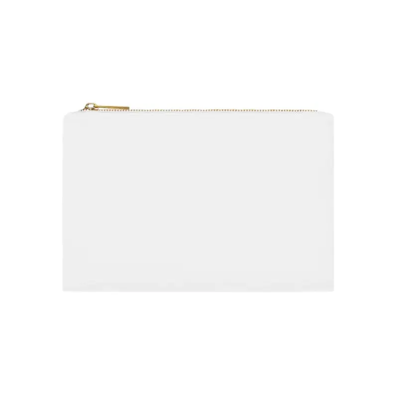 Groovy Psychedelic Flower Cosmetic Bag with Gold Zipper