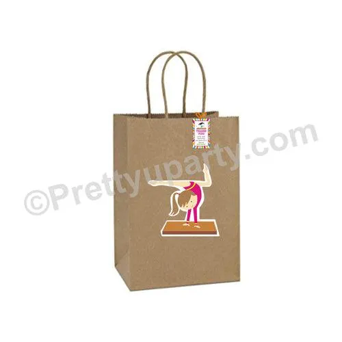 Gymnastics Gift Bags - Pack of 10
