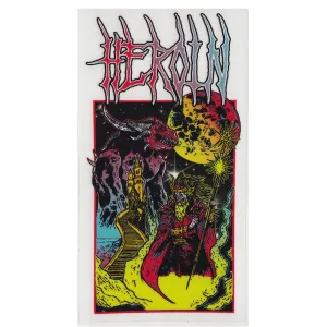 Heroin - Hellscape 7" Sticker
