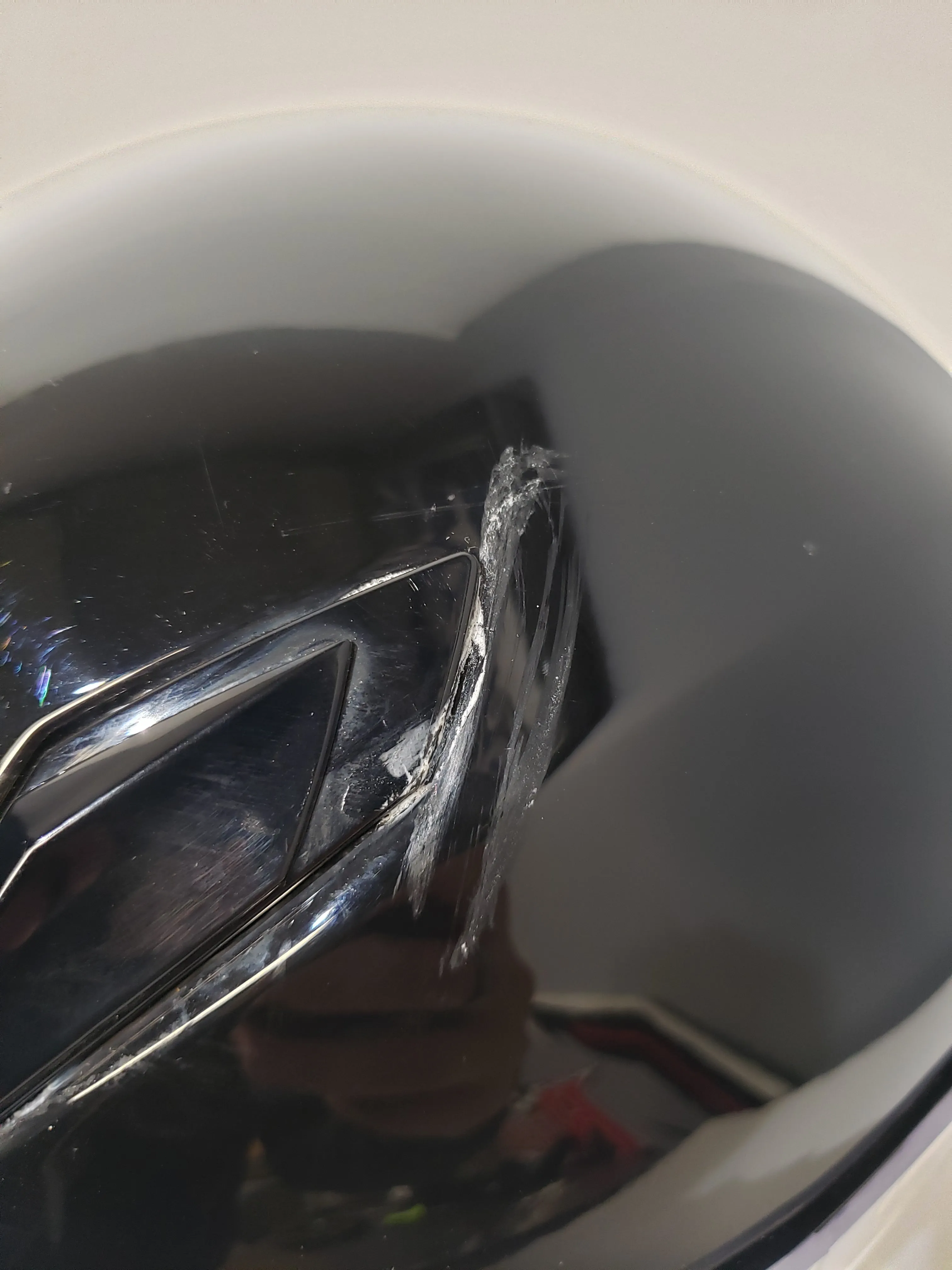 HJC CL-Y Solid Street Helmet (Cosmetic Damage)