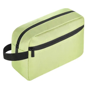 Icramsy Travel Toiletry bag Toiletry bag for women men Hanging Cosmetic bag Travel accessories for Women Men Girls (Grass green)