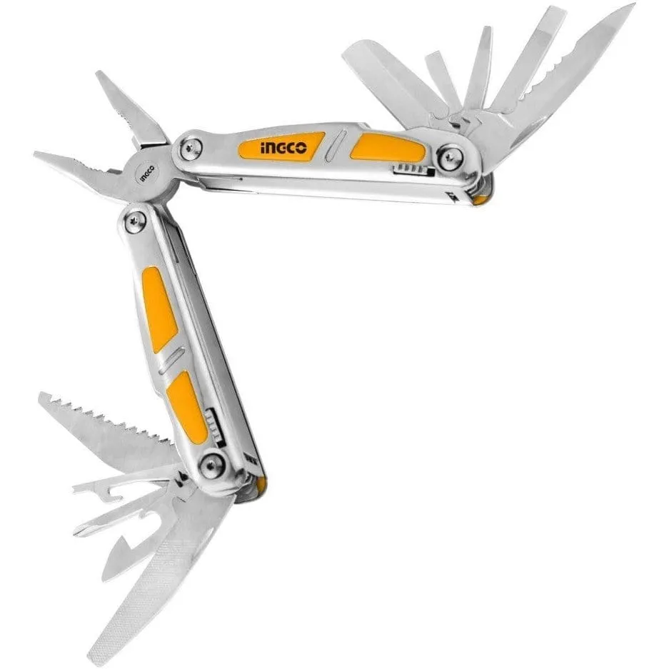 Ingco Foldable 15 Multi-Function Tool with Stainless Steel Handle – HFMFT0115