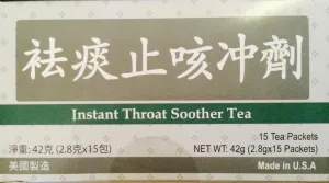 Instant Throat Soother Tea